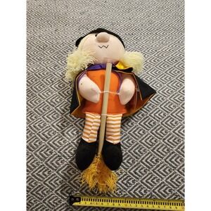 Vintage Elsner Witch Doll With O Ring To Hang